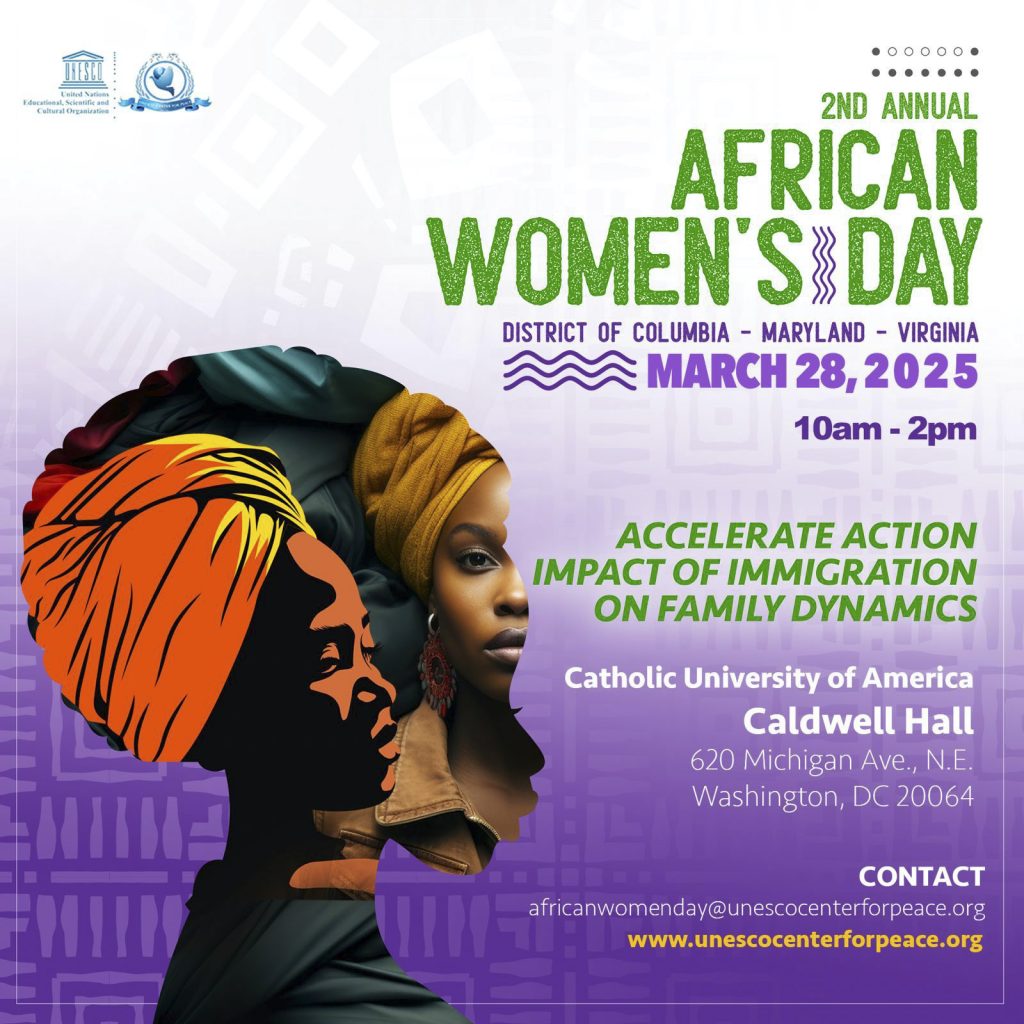 SACU Celebrates African Woman's Day awdflier