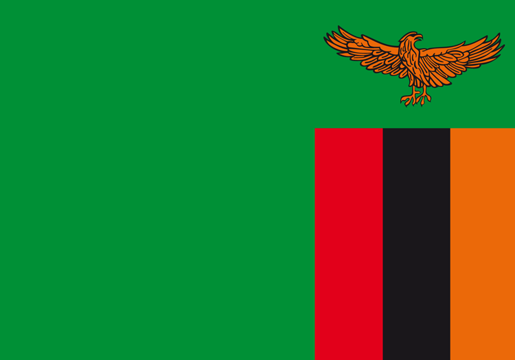 flag of zambia